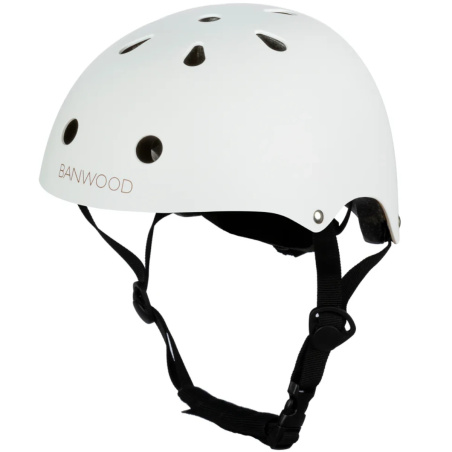 Kask dziecięcy rowerowy 3-5 lat White / Banwood