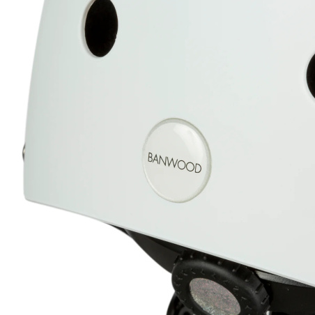 Kask dziecięcy rowerowy 3-5 lat White / Banwood