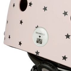 Kask dziecięcy rowerowy 3-5 lat Bonton pink / Banwood