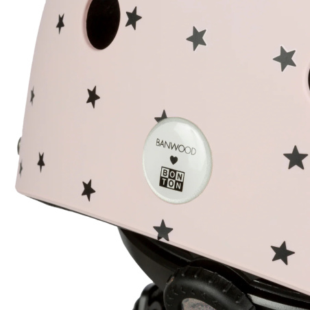 Kask dziecięcy rowerowy 3-5 lat Bonton pink / Banwood