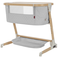 Łóżeczko dostawne Prima Cloud grey / Carrello