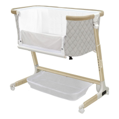 Łóżeczko dostawne Prima Cloud grey / Carrello
