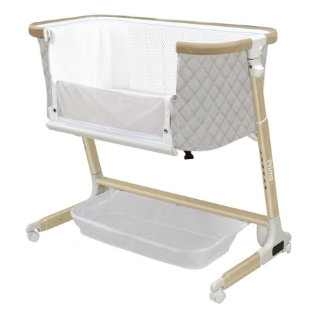 Łóżeczko dostawne Prima Cloud grey / Carrello