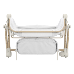 Łóżeczko dostawne z kołyską Salsa Velora grey / Carrello