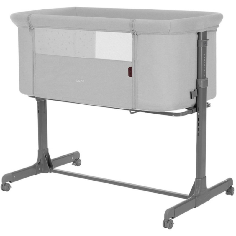 Łóżeczko dostawne Luna Carbon grey / Carrello