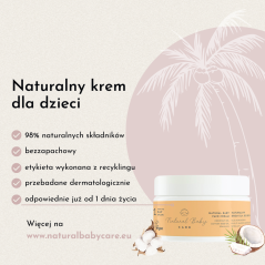 Naturalny krem do twarzy dla dzieci 50 ml / Natural Baby Care