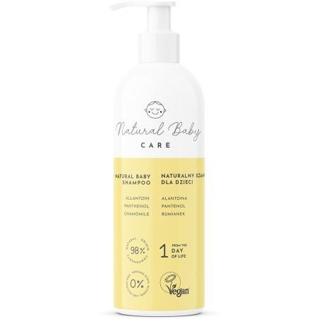 Naturalny szampon do włosów dla dzieci 200 ml / Natural Baby Care