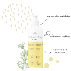 Naturalny szampon do włosów dla dzieci 200 ml / Natural Baby Care