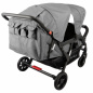 Wózek spacerowy do żłobka Lidoo Lite Grey 4-osobowy / Familidoo