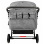 Wózek spacerowy do żłobka Lidoo Lite Grey 4-osobowy / Familidoo