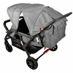 Wózek spacerowy do żłobka Lidoo Lite Grey 4-osobowy / Familidoo