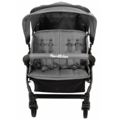 Wózek spacerowy do żłobka Lidoo Lite Grey 4-osobowy / Familidoo