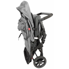 Wózek spacerowy do żłobka Lidoo Lite Grey 4-osobowy / Familidoo