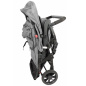 Wózek spacerowy do żłobka Lidoo Lite Grey 4-osobowy / Familidoo