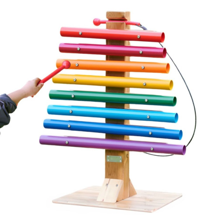 Tęczowe muzyczne cymbałki pionowe / Masterkidz