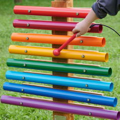 Tęczowe muzyczne cymbałki pionowe / Masterkidz