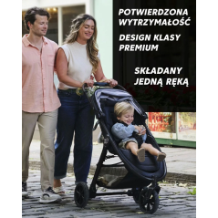 Spacerówka City Mini GT3 Rich black / Baby Jogger