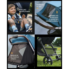Spacerówka City Mini GT3 Rich black / Baby Jogger