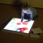 Panel świetlny kolorowy LED z pilotem i akcesoriami / Masterkidz