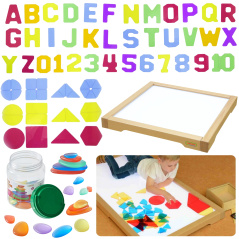 Panel świetlny LED z akcesoriami / Masterkidz