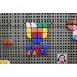 Kołeczki w kształcie figur geometrycznych do tablic STEM 64 szt. / Masterkidz Kołeczki w kształcie figur geometrycznych do tablic STEM 64 szt. / Masterkidz