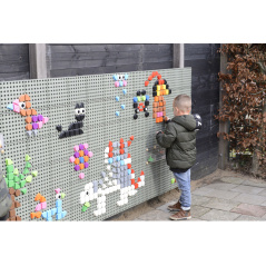 Kołeczki w kształcie figur geometrycznych do tablic STEM 64 szt. / Masterkidz