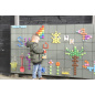 Kołeczki w kształcie figur geometrycznych do tablic STEM 64 szt. / Masterkidz Kołeczki w kształcie figur geometrycznych do tablic STEM 64 szt. / Masterkidz