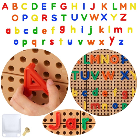 Zestaw literek do paneli ściennych STEM 122 el. / Masterkidz