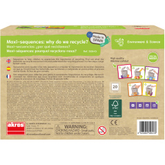 Gra edukacyjna Recykling odpadów / Akros