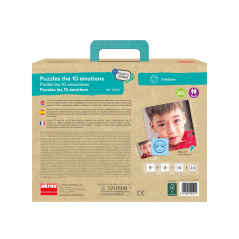 Puzzle edukacyjne Wyrażanie emocji / Akros