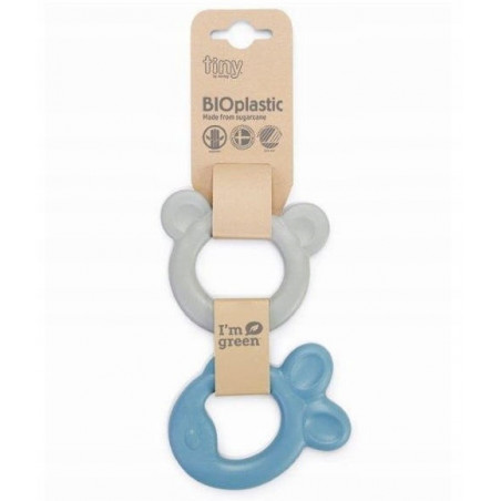 Gryzak blue + grey 2 szt. Tiny / Dantoy