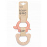 Gryzak coral + beige 2 szt. Tiny / Dantoy
