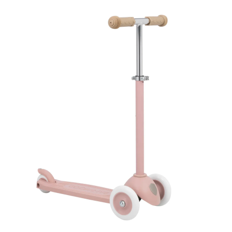 Hulajnoga z koszykiem ECO Dusty rose / Banwood