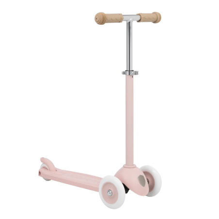 Hulajnoga z koszykiem ECO Faded pink / Banwood