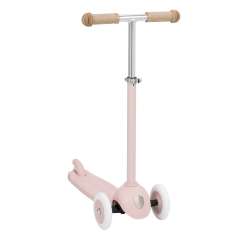 Hulajnoga z koszykiem ECO Faded pink / Banwood