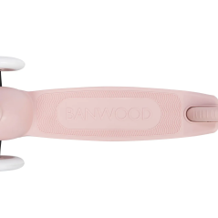 Hulajnoga z koszykiem ECO Faded pink / Banwood