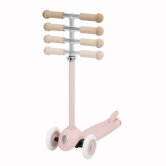 Hulajnoga z koszykiem ECO Faded pink / Banwood