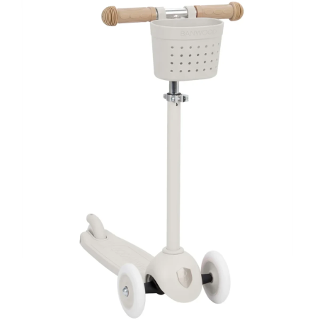 Hulajnoga z koszykiem ECO Ivory / Banwood