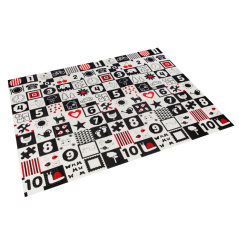 Mata piankowa dwustronna do zabawy 200x150 cm Lisek / Bocioland