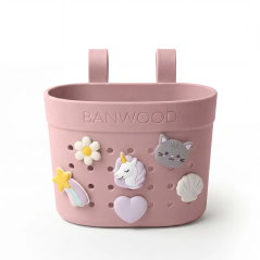 Koszyk do rowerka lub hulajnogi Dusty rose / Banwood