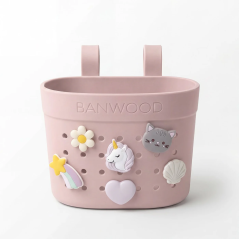 Koszyk do rowerka lub hulajnogi Faded pink / Banwood