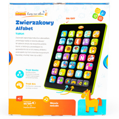 Tablet zwierzakowy alfabet / Dumel