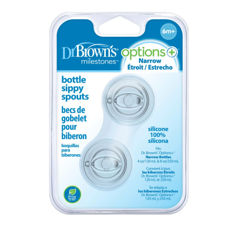 Ustnik silikonowy do butelki standard 2 szt. / Dr. Brown's