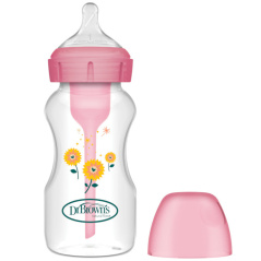 Butelka od urodzenia szeroka Opti+ 270 ml Słoneczniki / Dr Brown's