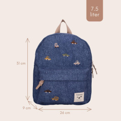 Plecak dziecięcy Cars blue jeans / Kidzroom