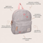 Plecak dziecięcy Blossom grey / Kidzroom Plecak dziecięcy Blossom grey / Kidzroom