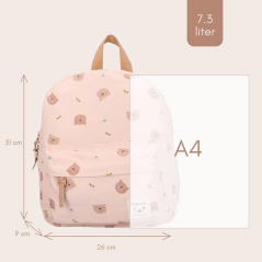 Plecak dziecięcy Teddy pink / Kidzroom