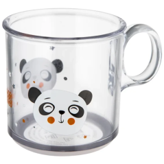 Kubek z uchem antypoślizgowy do nauki picia Panda / Canpol Babies
