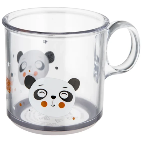 Kubek z uchem antypoślizgowy do nauki picia Panda / Canpol Babies