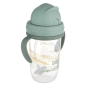 Kubek niekapek z rurką i odważnikiem 270 ml Zielony / Canpol Babies Kubek niekapek z rurką i odważnikiem 270 ml Zielony / Canpol Babies